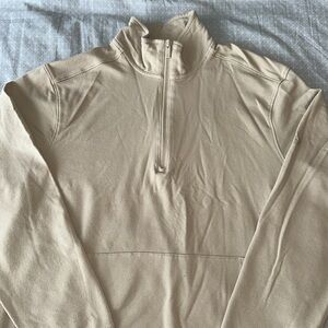 Men's All in Motion Beige Quarter-Zip Sweater